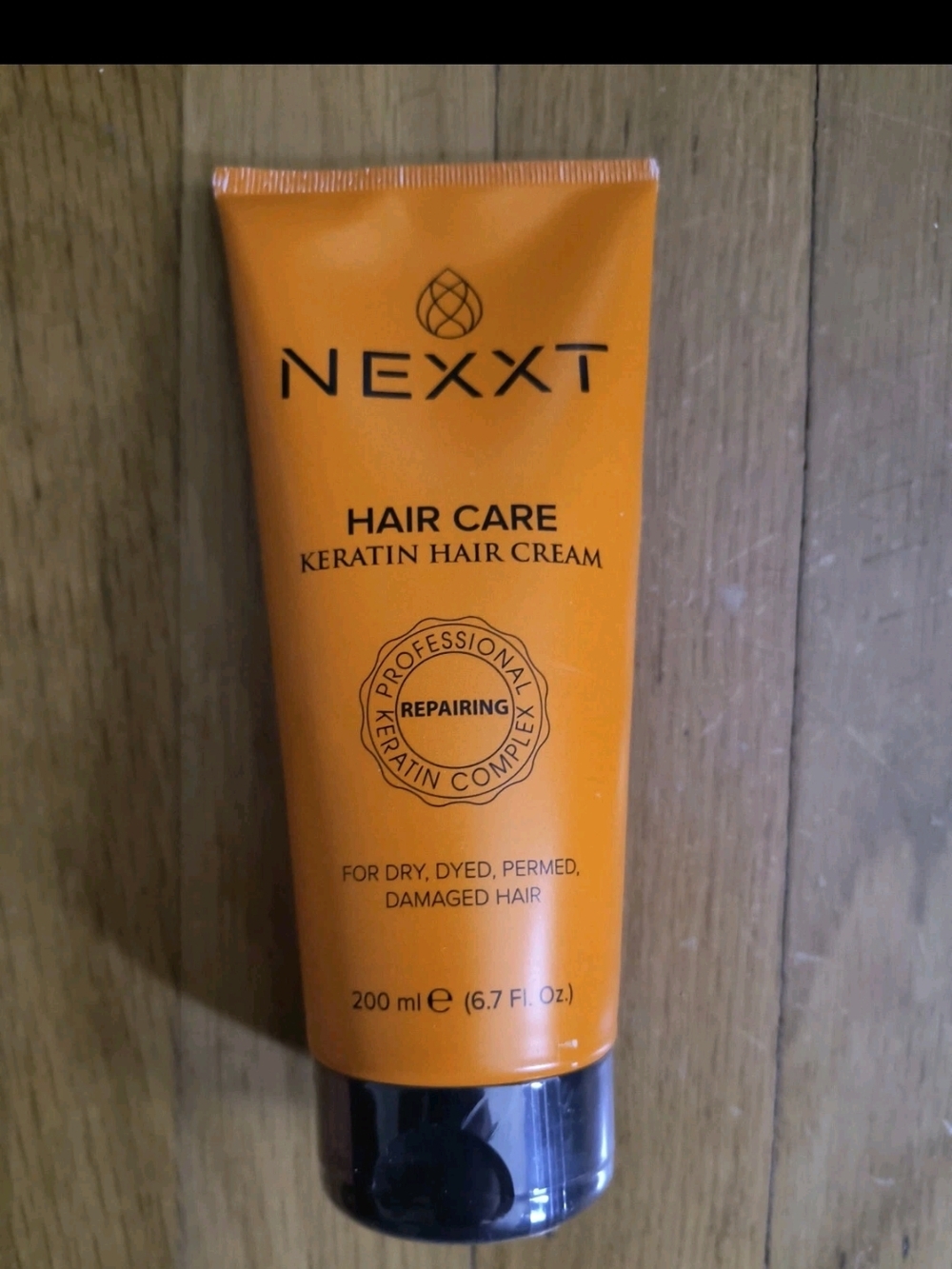 NEXXT Beauty Keratin Hair Treatment Cream 6.7 Floz Dry Permed Damaged Hair Seal